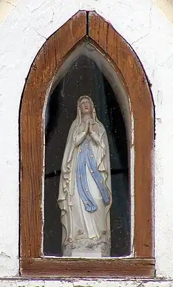 Figurennische mit Maria, Kleinkirchberg