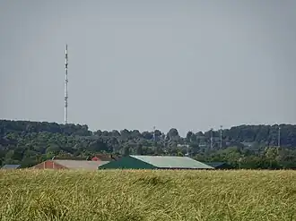 Skyline mit Sendemast in Kleve