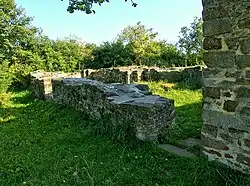Ruine Klinger Kirche – Grundmauern