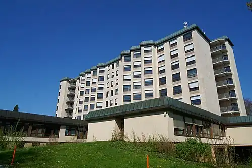 Das zentrale Bettenhaus