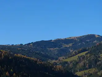 Hohenwart (rechts Gipfel, 1818 m), von Lavanttaler Seite