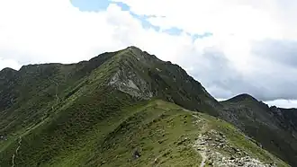 Blick auf den Gipfel