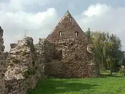 Ruine des ehemaligen Brau- oder Malzhauses