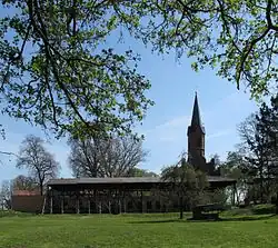 Ruine des Refektoriums und Klosterkirche