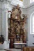 Rechter Seitenaltar (südlicher Querarm)