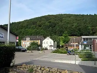 Klusberg in Vlotho-Valdorf in nördlicher Richtung betrachtet