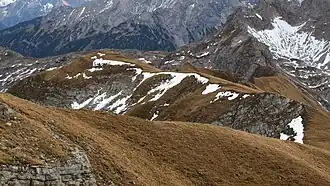 Knappenkopf vom Kugelhorn aus gesehen
