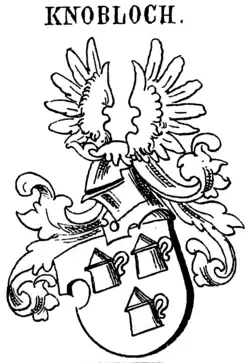 Wappen derer von Knobloch (Lausitz)