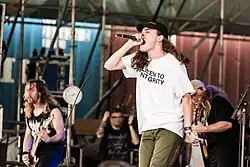 Sänger Bryan Garris