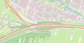 Übersichtskarte Knooppunt Bodegraven