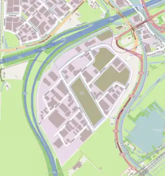 Übersichtskarte Knooppunt Gouwe