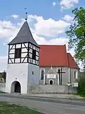 Kirche in Biedrzychowice Dolne