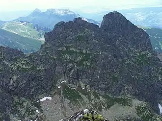 Blick von dem Höhenweg Orla Perć