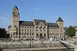 Preußisches Regierungsgebäude, der ehem. Verwaltungssitz des Regierungsbezirks Koblenz