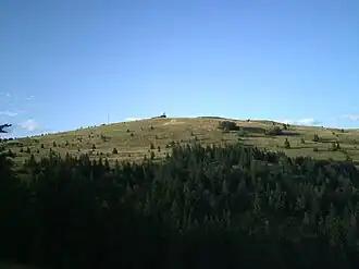 Der Berg Kojšovská hoľa (1246&nbsp;m&nbsp;n.m.)