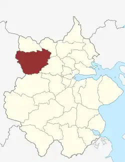 Lage des Lejrskov Sogn in der Kolding Kommune