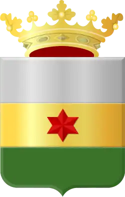 Wappen des Ortes Kollumerland en Nieuwkruisland