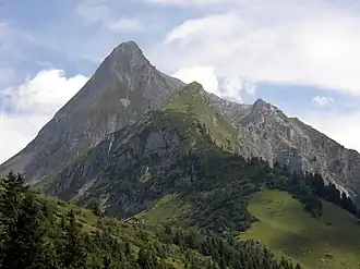 Brandberger Kolm mit dem davor liegendem Kolmhaus