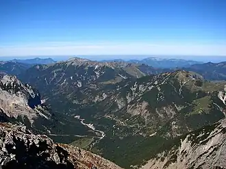Das westliche Vorkarwendel vom Sonnjoch