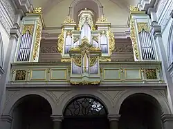 Orgel der Trinitatiskirche in Koniecpol