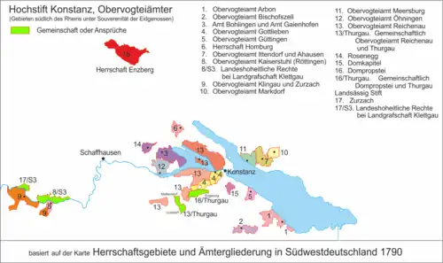 Obervogteien des Hochstifts Konstanz