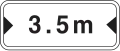 424: Beschränkung gilt für Fahrzeuge über 3,5 Meter
