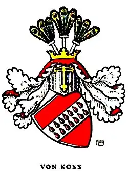 Stammwappen derer von Koss