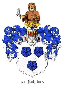 Im Oberwappen vom Kotzebue (Adelsgeschlecht)