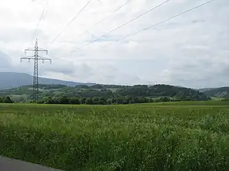 Der Krösselberg aus Richtung Südosten