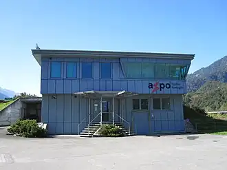 Bedienungshaus der Wehranlage