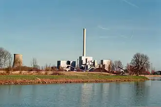 Das Kraftwerk Westfalen am Datteln-Hamm-Kanal