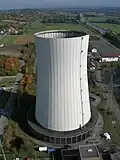 Ventilatorkühlturm Kraftwerk Zolling