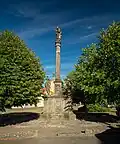 Mariensäule von 1708 auf dem Marktplatz