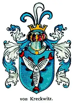Wappen derer von Kreckwitz