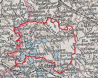 Karte des Landkreises