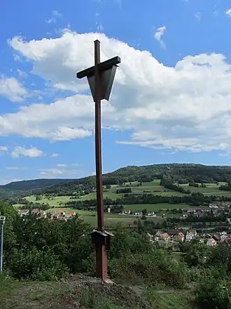 Blick auf den Farnsberg von der Riedenberger Kapelle