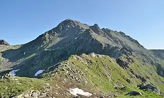 Das Kreuzeck von Südwesten, vom Glenktörl