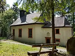 Kreuzkapelle (Kreuzhölzle) bei Dittwar, eingeweiht 1683