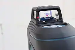 Ein Kreuzlinienlaser mit Selbstnivellierung