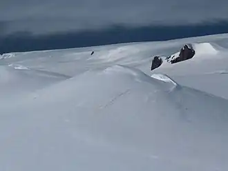 Blick vom Miziya Peak auf den Krichim Peak