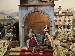 Krippe Klosterkirche Rohr Anbetung der Könige