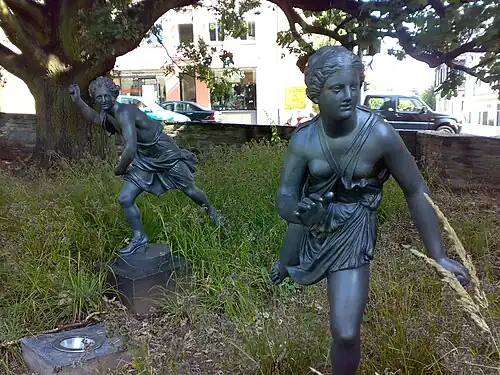 Der Wettlauf der Atalante und des Hippomenes