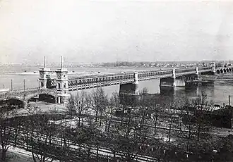 Kronprinz-Rudolf-Brücke seit 6. November 1919: Reichsbrücke