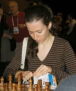 Irina Krush bei der [[Schacholympiade 2008]]
