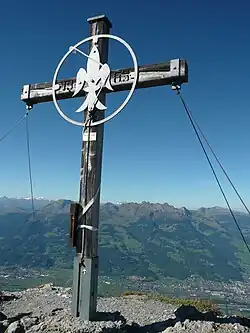 Gipfelkreuz auf dem Kuegrat