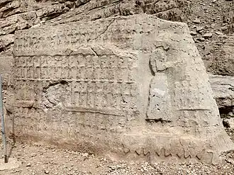 Eine religiöse Zeremonie mit Opfergaben