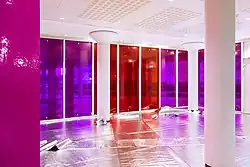 Rita Rohlfing: Installation Hoffent_Licht, 2021, 330&nbsp;×&nbsp;1070&nbsp;×&nbsp;1030&nbsp;cm, Gustav-Lübcke-Museum