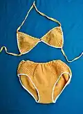 Gehäkelter Bikini aus den 1970er Jahren, Museum Smederevo