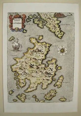 Karte des 16.&nbsp;Jahrhunderts