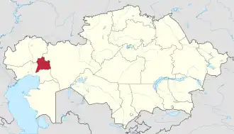 Lage in Kasachstan